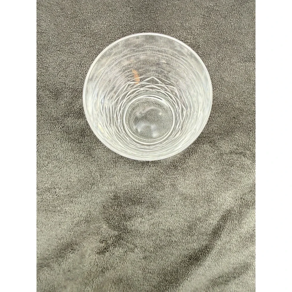 Lot of 7 Vintage Lead Crystal Diamond Cut Old Fashioned Rocks Glasses - Picture 11 of 14